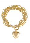 Love Gold Chain Bracelet