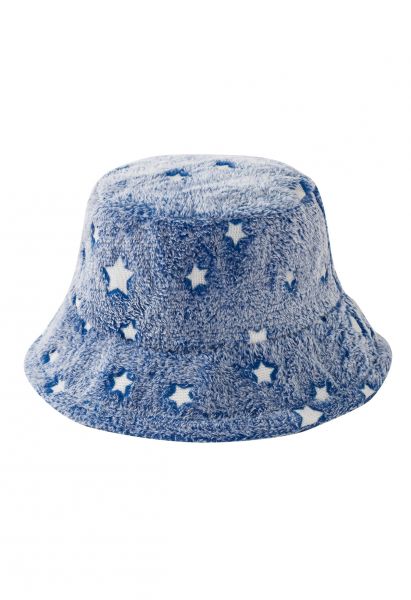Starry Sky Bucket Hat in Blue