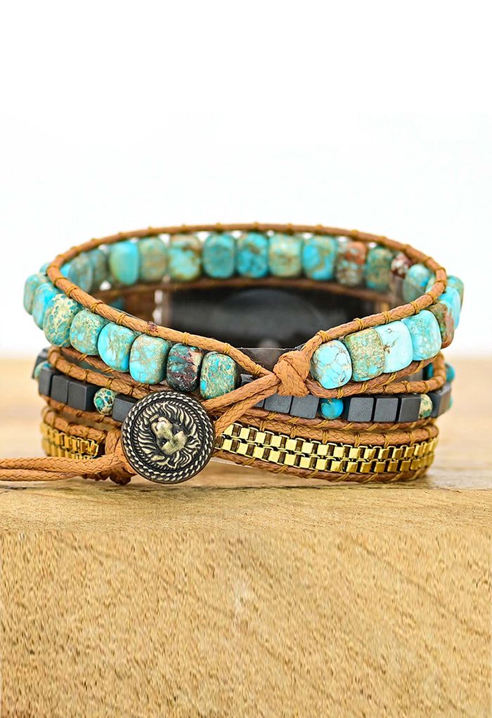Turquoise Natural Stone Watch Strap