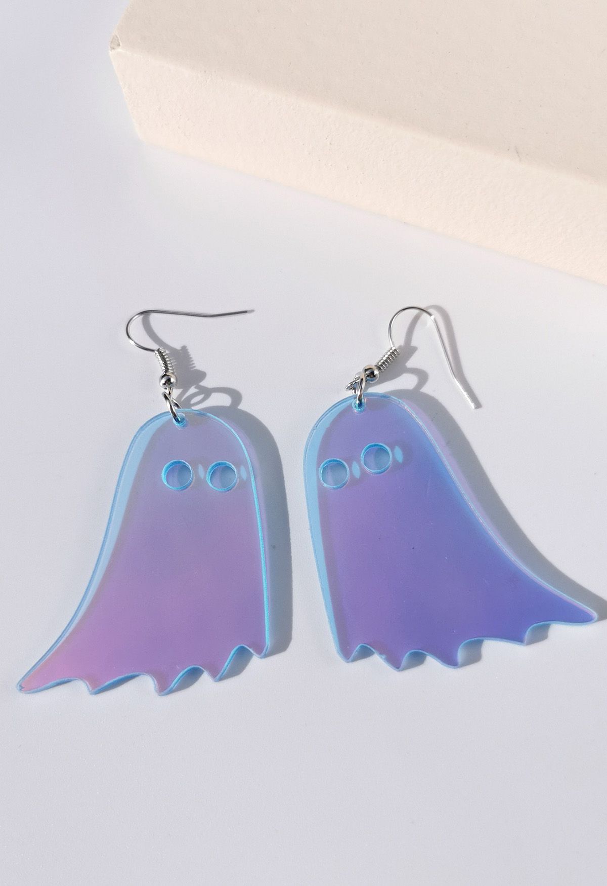 Translucent Ghost Laser Color Earrings