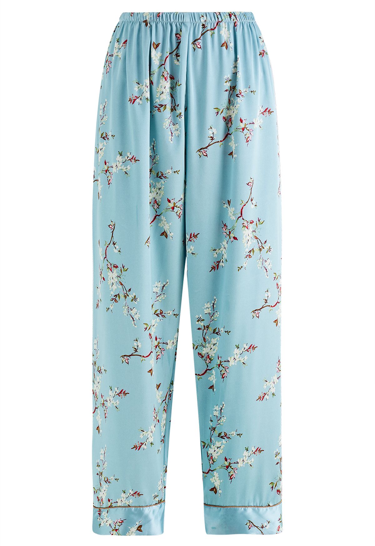 Plum Blossom Four-Piece Pajama Set