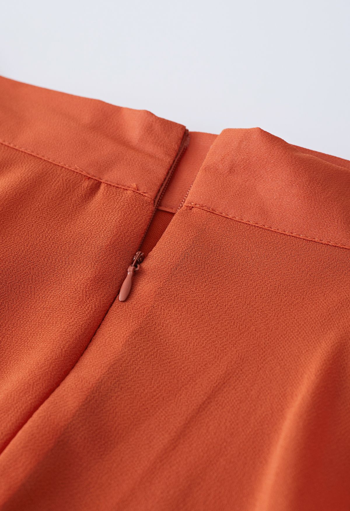 Timeless Favorite Chiffon Maxi Skirt in Orange