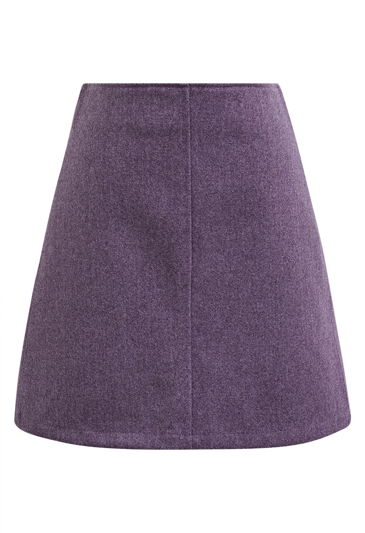 Snazzy Middle Seam Mini Bud Skirt