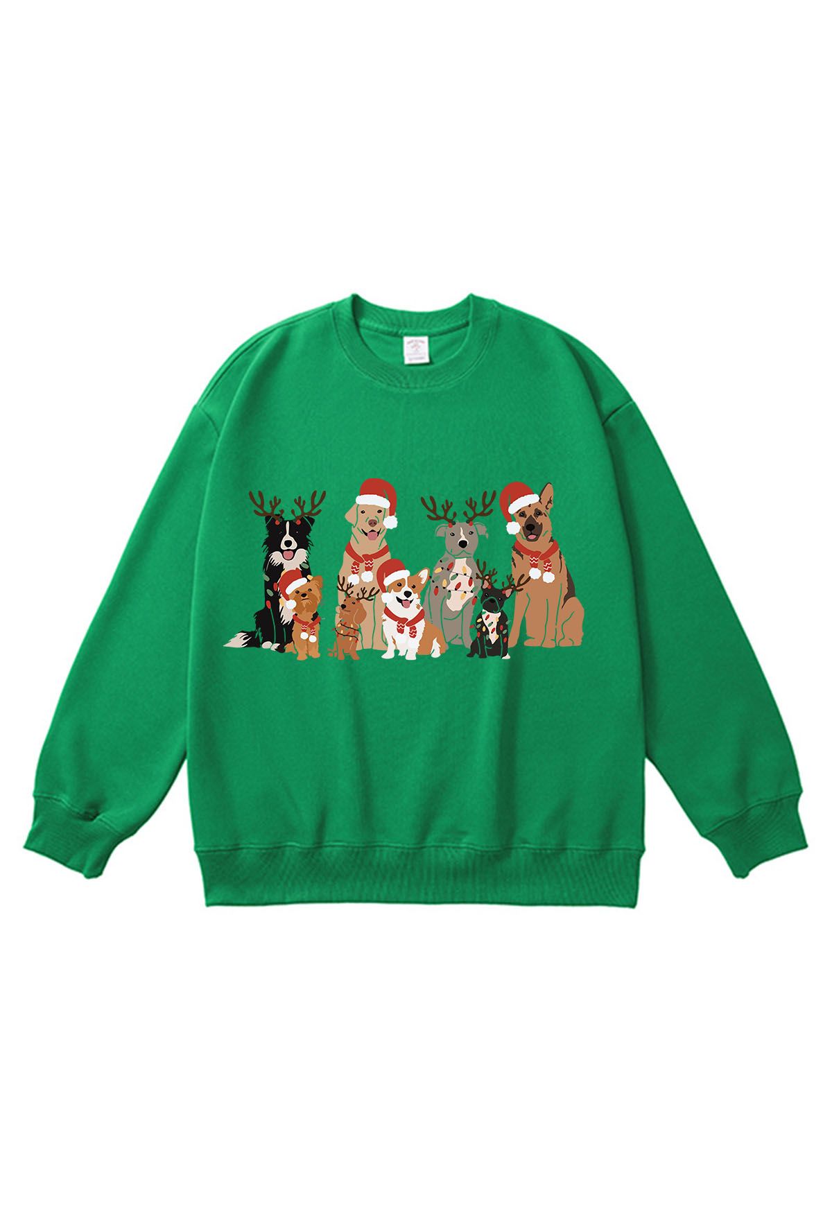 Animal Family Cartoon Print Sweatshirt