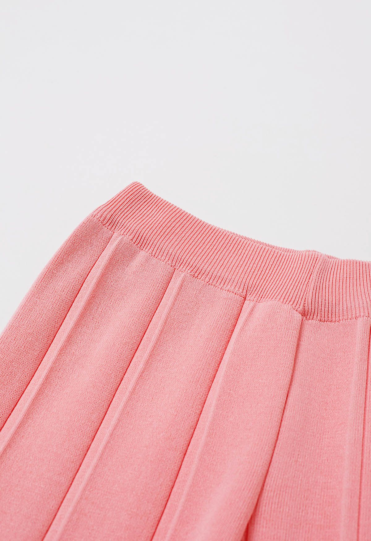 Daily Comfort Sleeveless Top and Straight-Leg Pants Set in Candy Pink