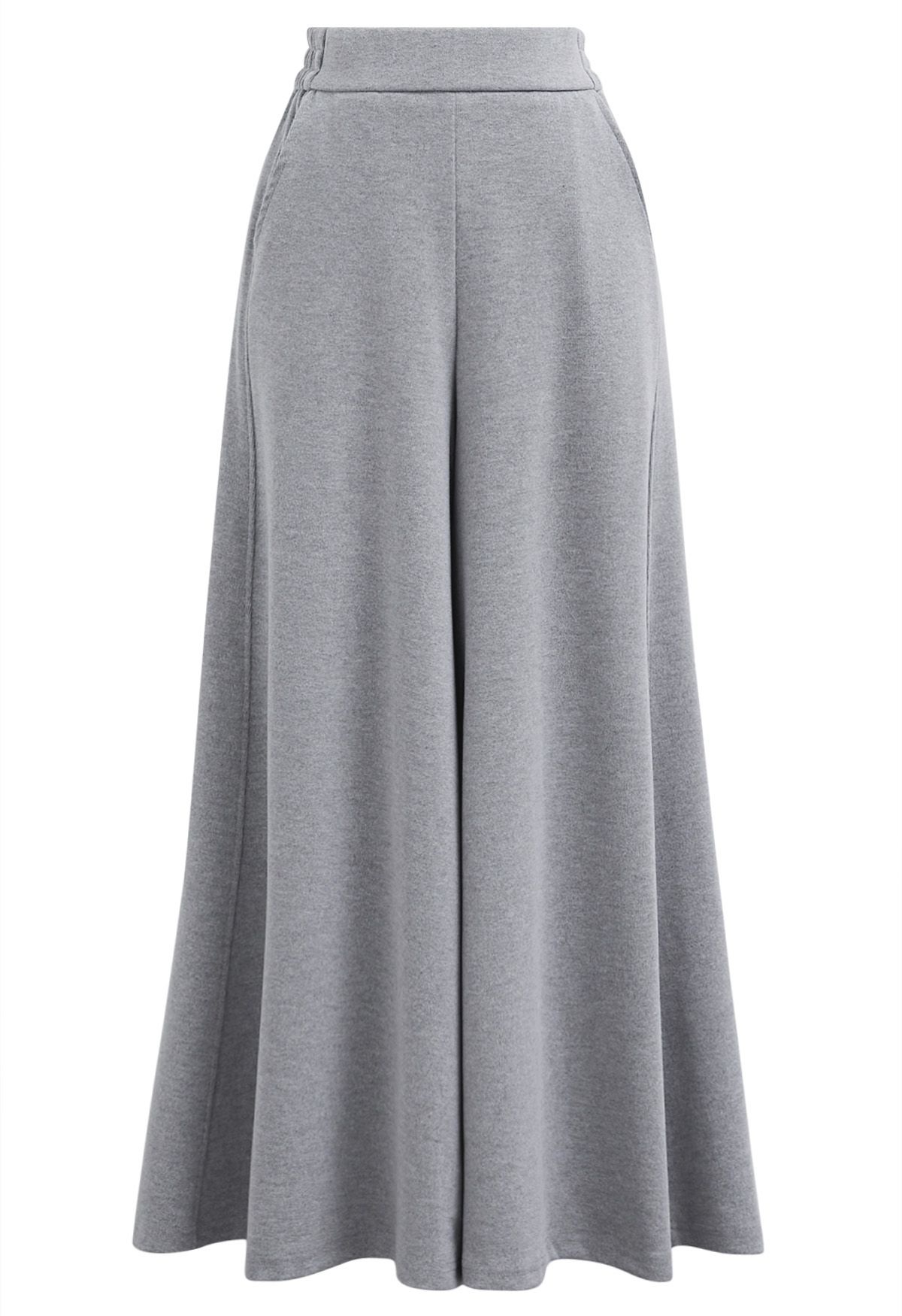 Graceful Ease Flare Leg Pants in Grey