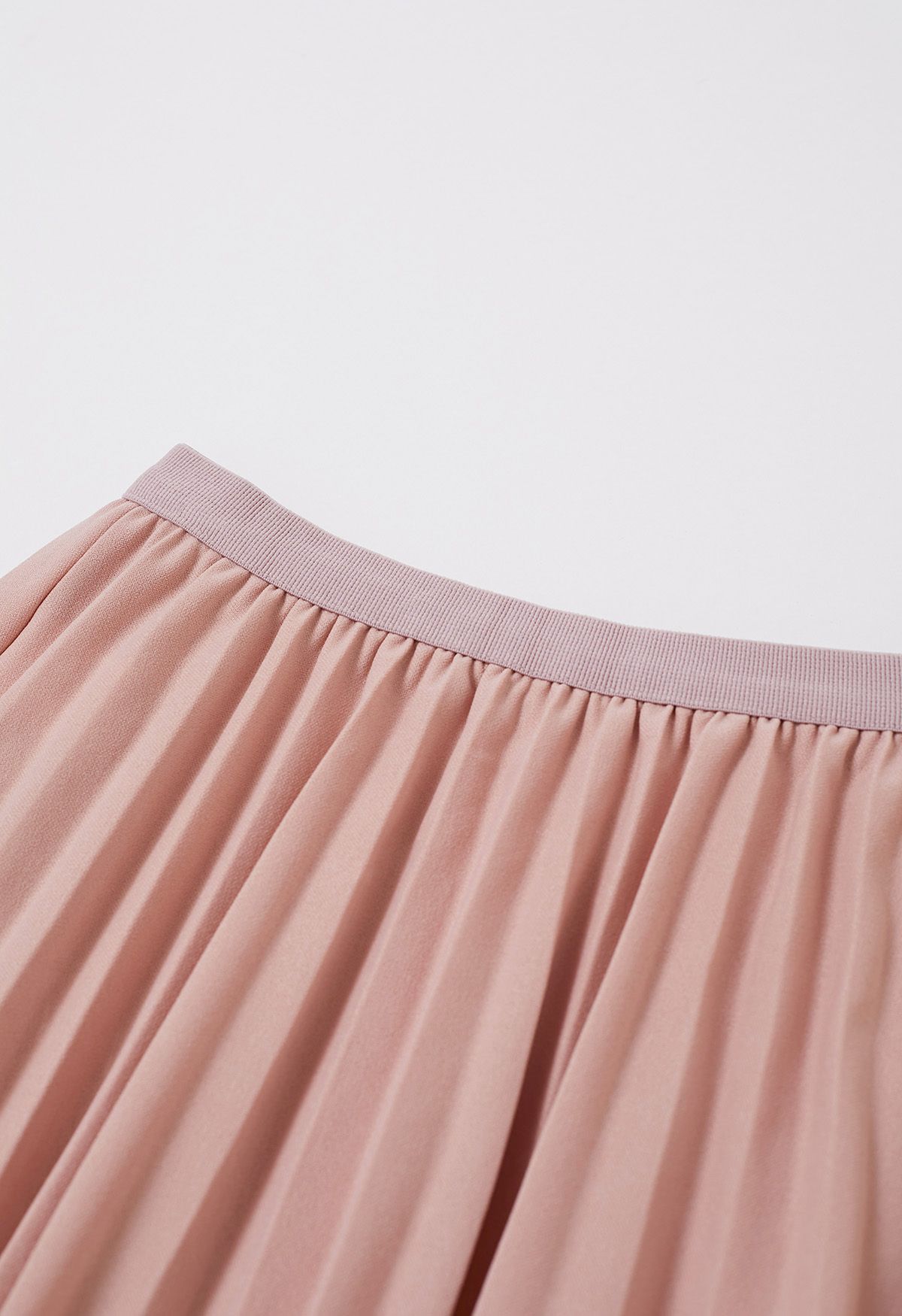 Call out Your Name Pleated Mesh Skirt in Pink