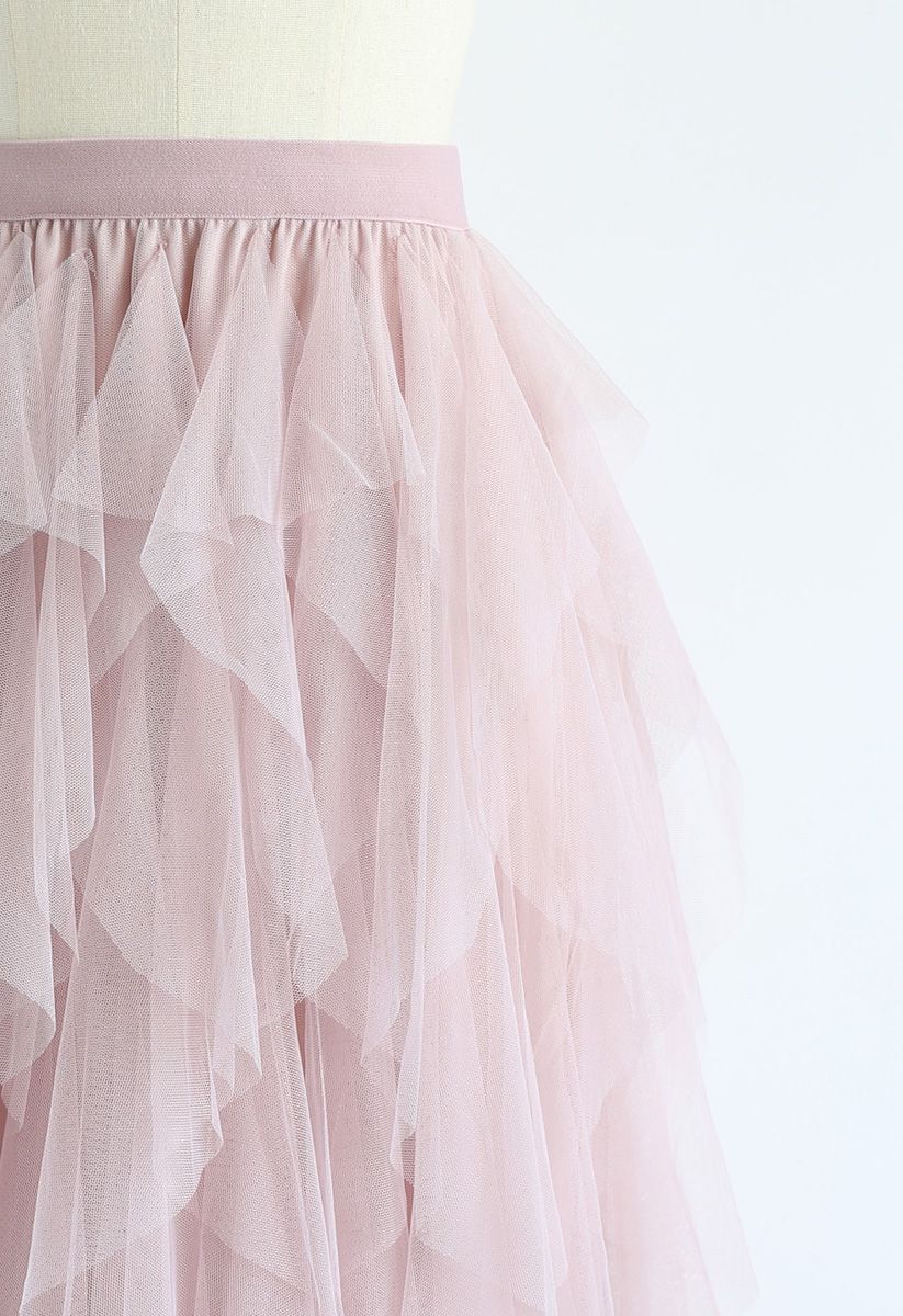 Falda rosa de malla The Clever Illusions